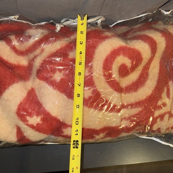 100% Yak Pashmina Wool Shawl Reversible Blanket HEAVY THICK 60”x48” With Bag - Picture 13 of 16